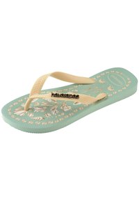Havaianas TOP TROPICALIA VIBES - Basseinijalatsid - coast green