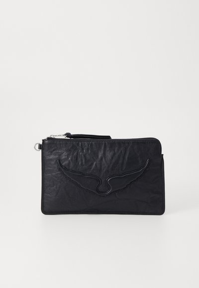 Zadig & Voltaire POUCH WINGS  - Alkalmi kézitáska - black