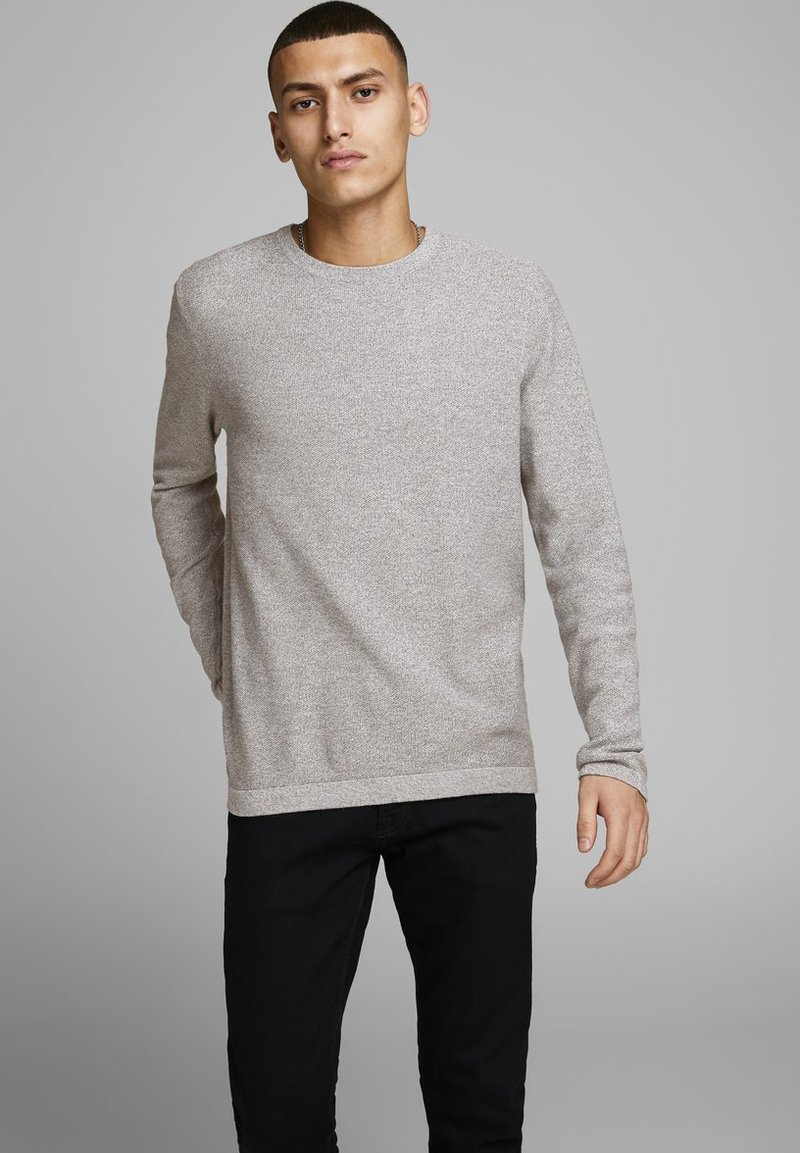 Jack & Jones STRUKTUR Jersey de punto grey melange/gris Zalando.es