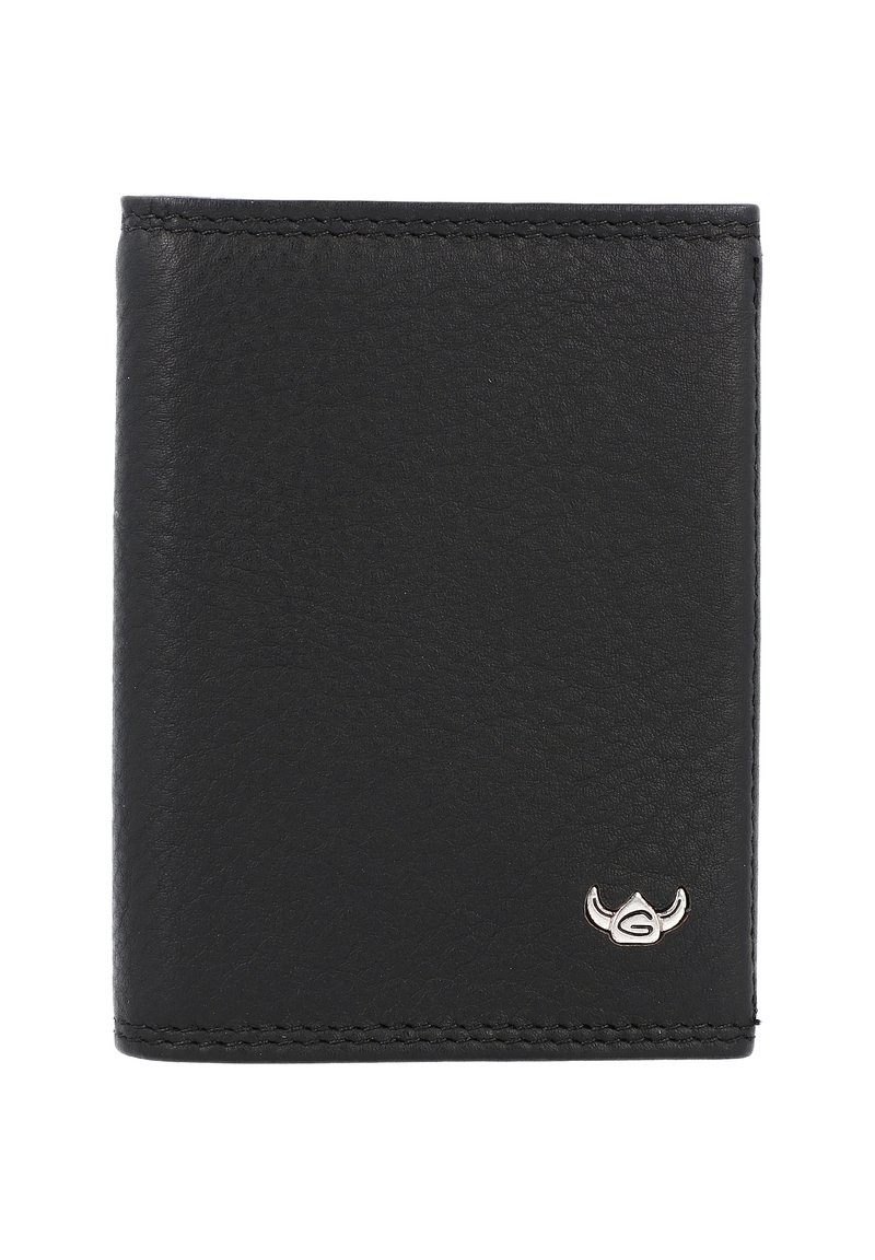 Golden Head Visitekaarthouder - schwarz