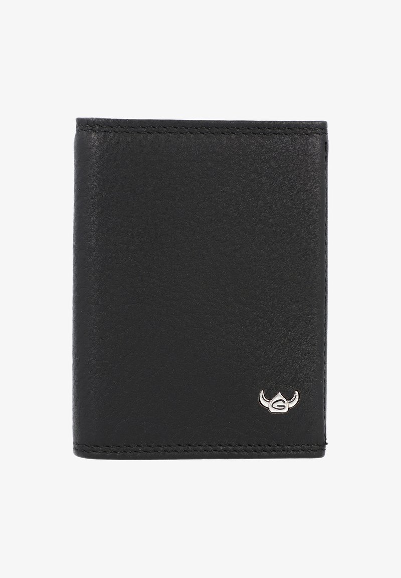 Golden Head Visitekaarthouder - schwarz