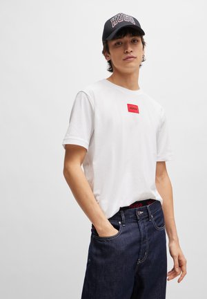 DIRAGOLINO - Print T-shirt - white