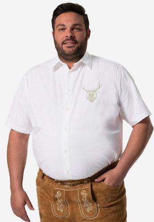 TRACHTEN HALBARM KENTKRAGEN COMFORT FIT - Hemd - snow white