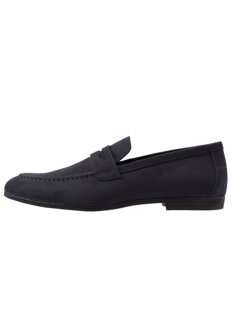 Pier One Sapatos slip-on elegantes - dark blue