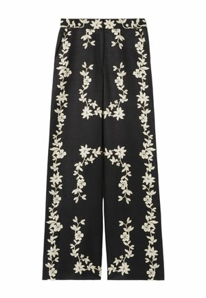 Pantalones - print fonce