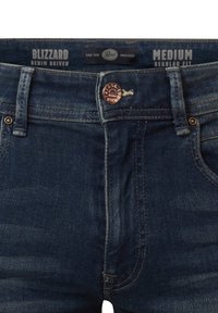 Petrol Industries Shorts vaqueros - deep blue sea