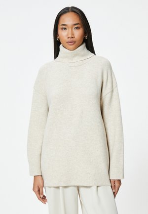 TURTLE NECK - Trui - beige