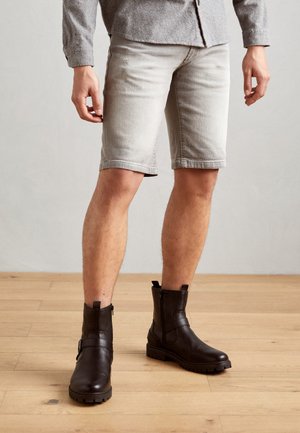 INKADEN - Jeansshort - light grey