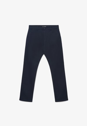 Terranova, PANTALONE LUNGO TINTA UNITA - Chino - blu navy