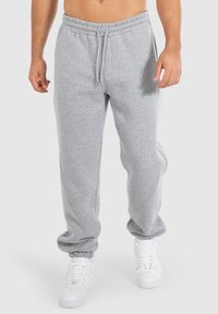 Smilodox CASUAL SPORT VIKTOR - Trainingsbroek - grau melange