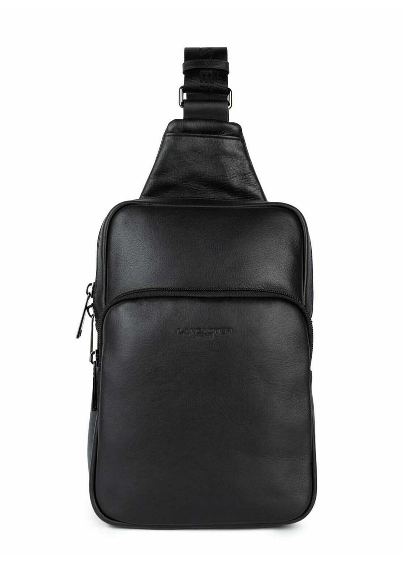 LANCASTER SOFT VINTAGE HOMME - Schoudertas - noir