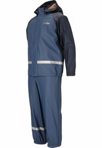 ZIGZAG SET - Regnbukser - dark denim