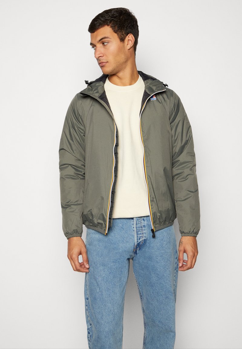 K-Way Le Vrai 3.0 Claude - Giacca Impermeabile Verde/Nero, Taglia XL - Foto 5