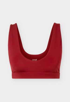 Casall, SOFT TOUCH PADDED BRA - Brassières de sport à maintien léger - maroon red