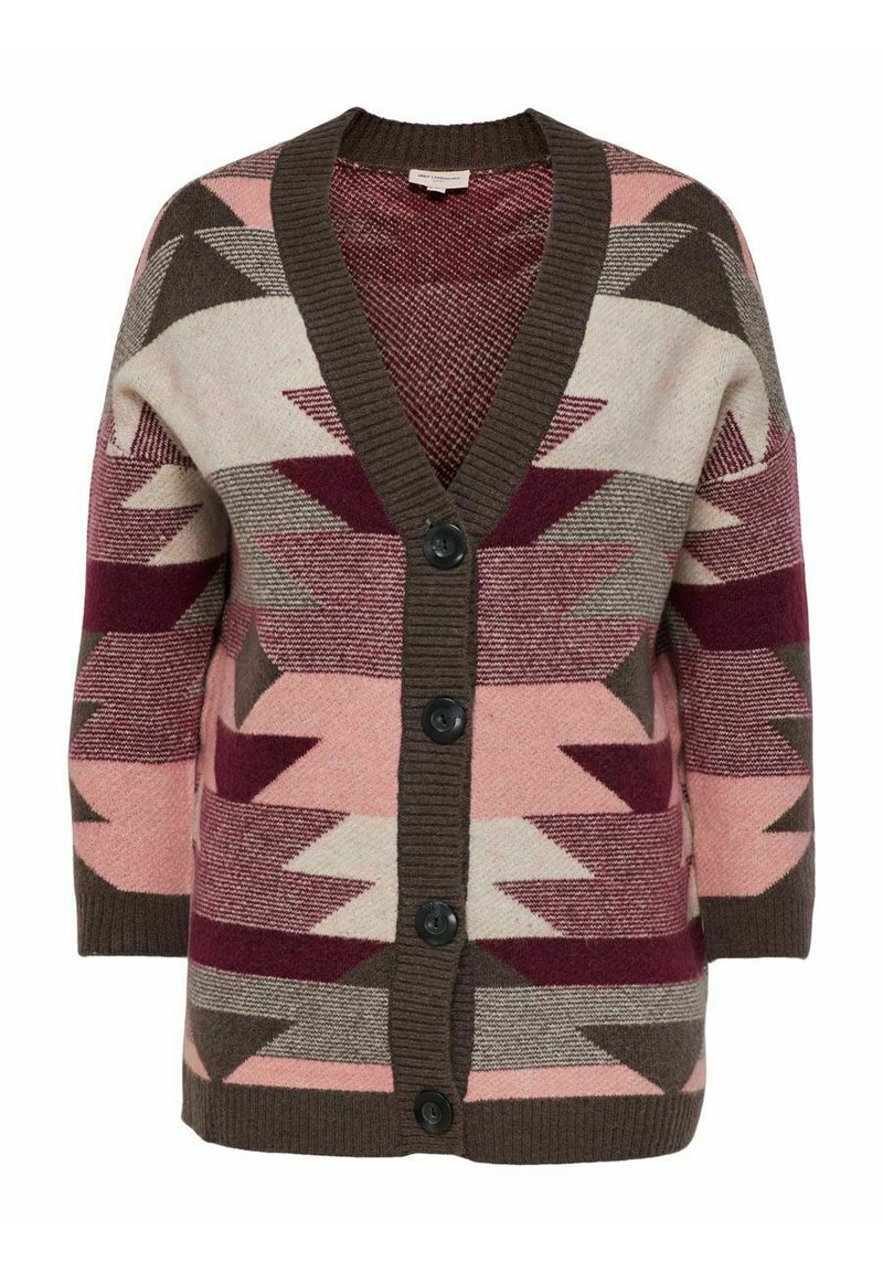 Damen Strickjacken | ONLY Carmakoma Strickjacke rhododendron/rot - XK00106 Damen Strickjacken | ONLY Carmakoma Strickjacke rhododendron/rot - XK00106