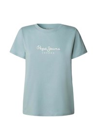 Pepe Jeans BERENICE - Triko s potiskem - soho blue