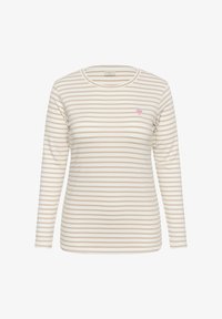 Valimata, chalk feather gray- pink heart