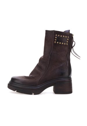 ECLIPSE - Stivaletti texani / biker - coffee