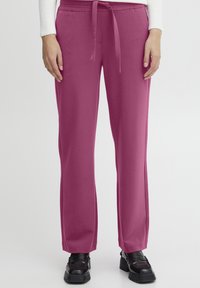 b.young - DANTA CASUAL  - Pantaloni - fuchsia red Immagine in miniatura 1