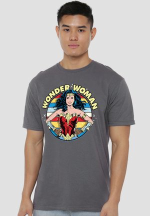 Warner Brothers, Print T-shirt - anthracite