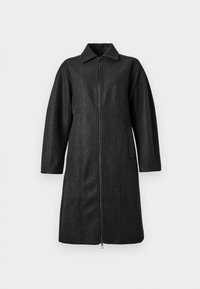 ONLNANCY LONG ZIP - Κλασικό παλτό - dark grey