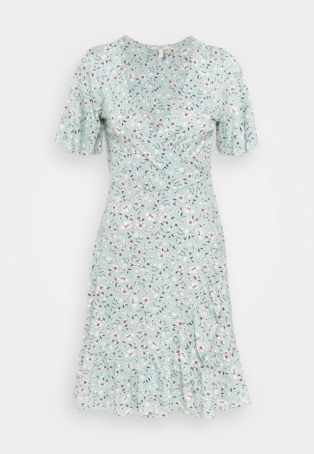 FRILLS - Jerseyjurk - light aqua green