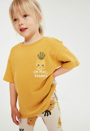 Minories, PATTERNED CYCLING SHORTS UNISEX - Shorts - yellow