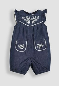 JoJo Maman Bébé REGULAR FIT EMBROIDERED CHAMBRAY  SET   - Montérky - denim blue