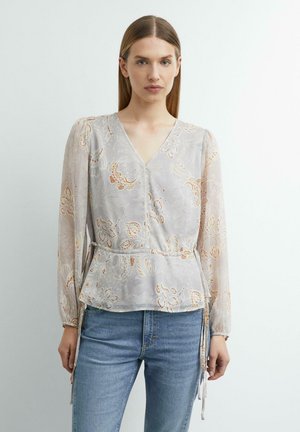comma, BLUSE - Blouse - beige
