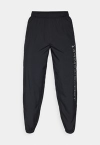 FORM PANT - Pantalones deportivos - black/metallic silver