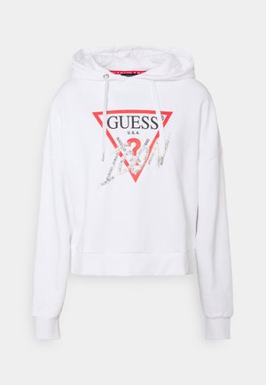 Guess, Sweat à capuche - white