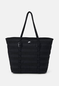 Nike Sportswear - TOTE UNISEX - Bolso shopping - black/white Imagen en miniatura 1