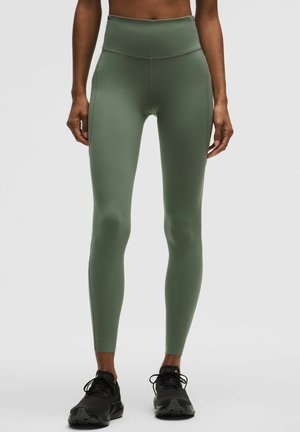 FAST AND FREE HIGH-RISE POCKETS - Leggings - willow leaf