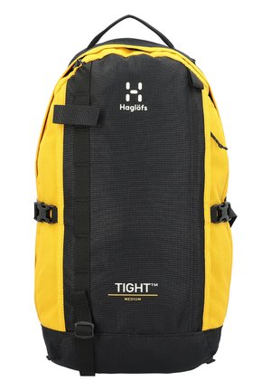 TIGHT MEDIUM - Backpack - true black pumpkin yellow