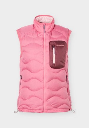 Peak Performance, HELIUM UTILITY VEST WOMEN - Veste sans manches - mountain blush/porto
