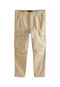 SLIM FIT STRETCH - Oldalzsebes nadrágok - stone