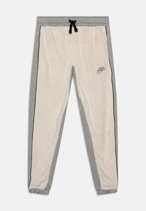 AMPLIFY - Pantaloni sportivi - dark grey heather/light bone/black