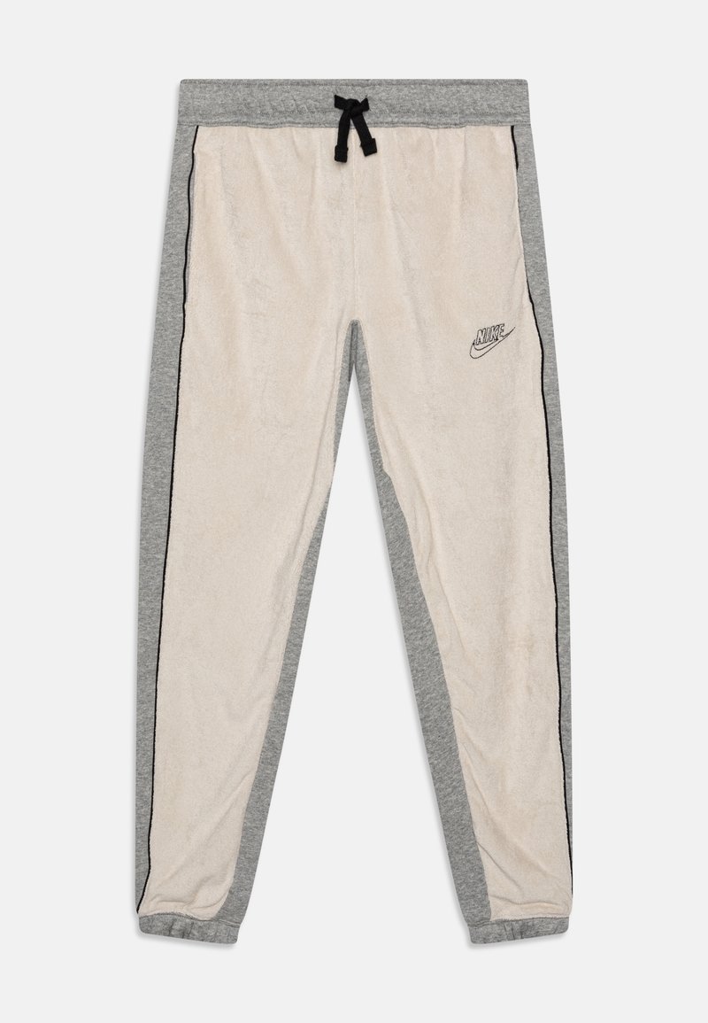 Nike Sportswear AMPLIFY - Träningsbyxor - dark grey heather/light bone/black