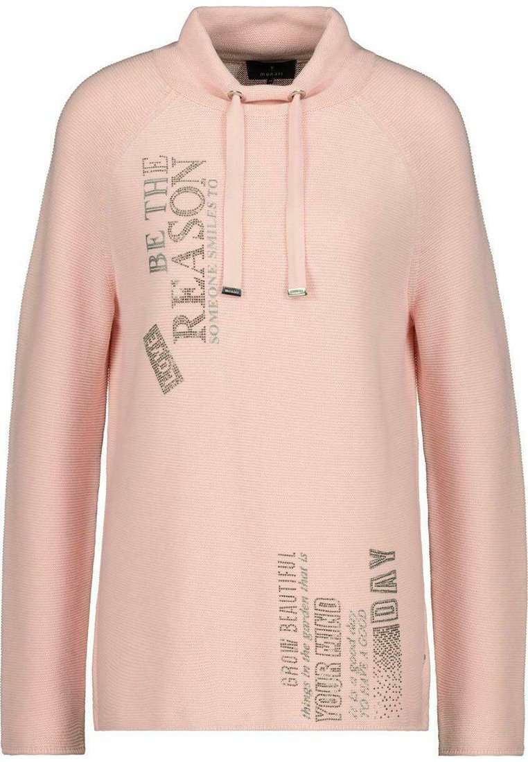 monari pullover rosa mit glitzer