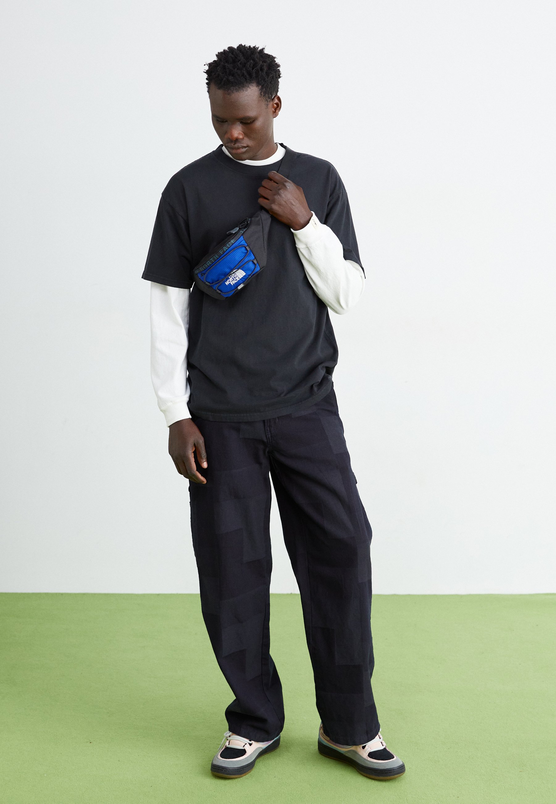 The North Face JESTER LUMBAR UNISEX - Marsupio - blue/black/silver