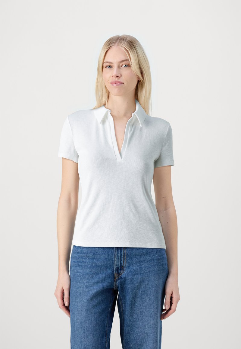 GAP CANYON JOHNNY COLLAR - Polosärk - new off-white