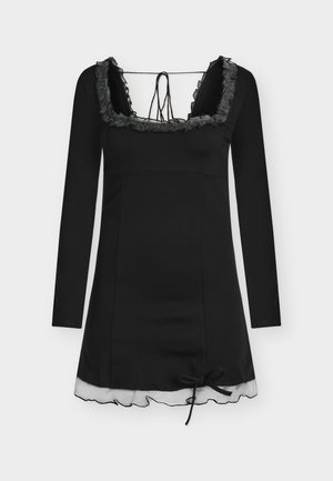 LUCETTE - Φόρεμα σε ίσια γραμμή - smoked black combo