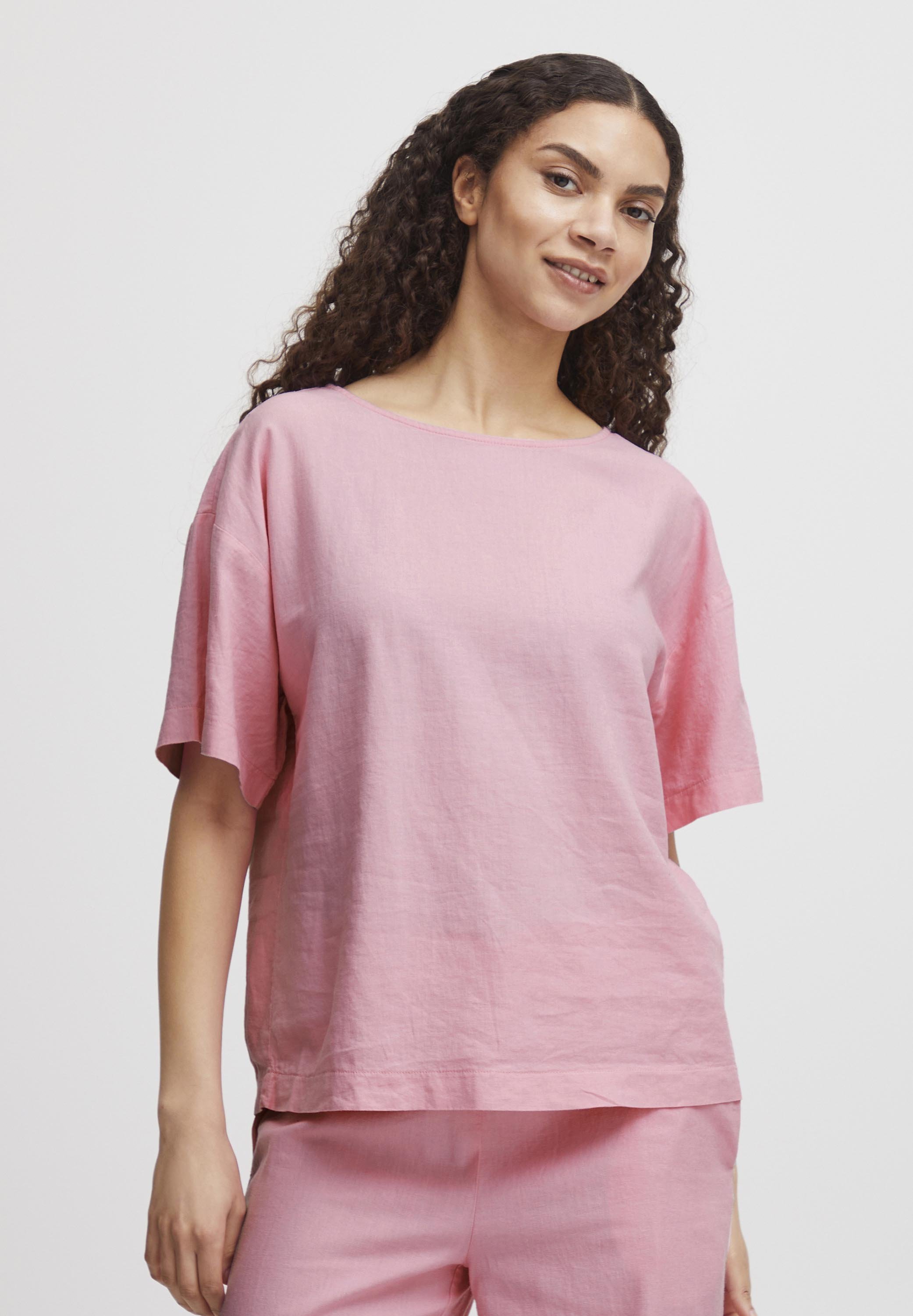 売れ筋商品|||ビーヤング シャツ レディース トップス BYFALAKKA - Blouse - begonia pink b.young BYFALAKKA - Blouse - begonia pink/pink - Zalando