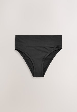 Next, HIGH RISE HIGH LEG FIT - ULTIMATE COMFORT KNICKERS 2 PACK - Braguitas - black