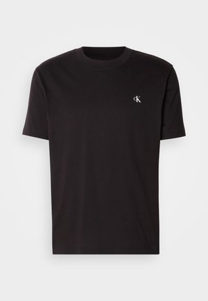 Calvin Klein Jeans PAINTED TEE - Print T-shirt - black
