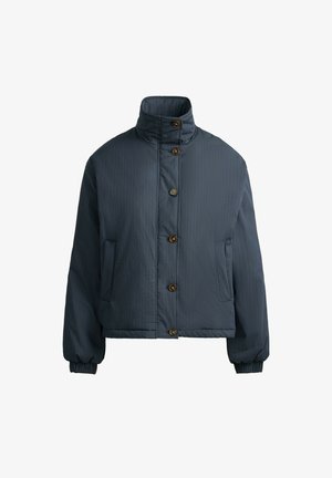 OYSHO, FELLEX® AEROGEL CANVAS A-LINE PADDED JACKET - Veste d'hiver - mauve-blue