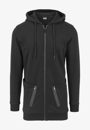 Zip-up sweatshirt - black