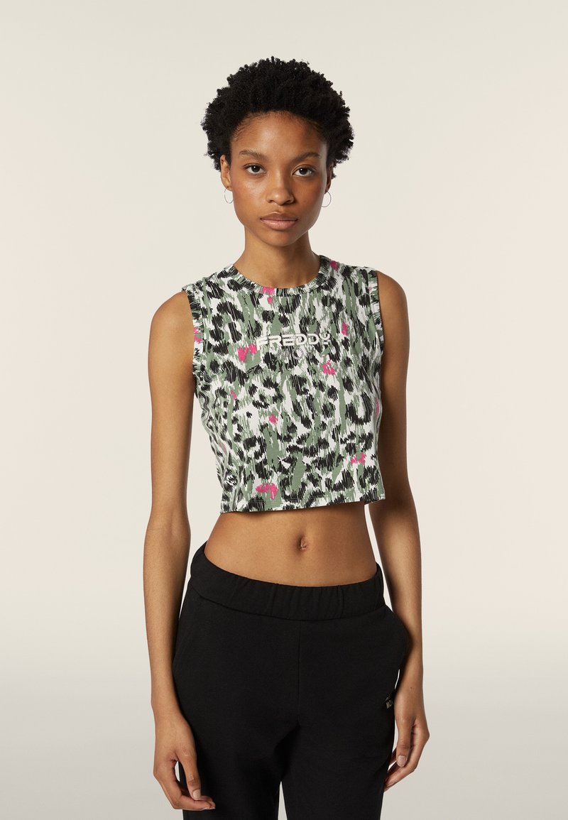 Freddy Top - allover animalier multicolor