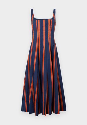 WELLS DRESS - Dienas kleita - red/dark blue