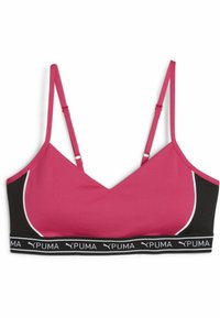 MOVE STRONG - Sujetadores deportivos con sujeción ligera - garnet rose